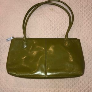 Vintage olive green bag